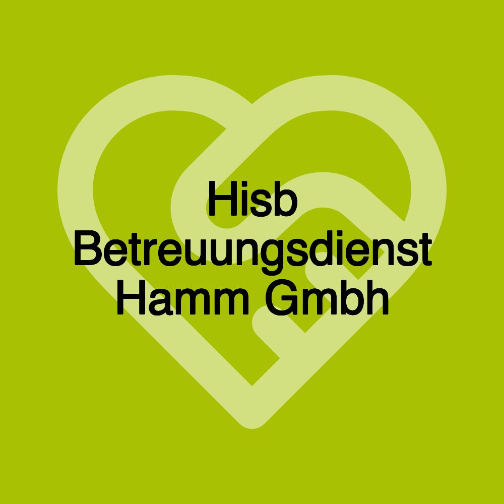 Hisb Betreuungsdienst Hamm Gmbh