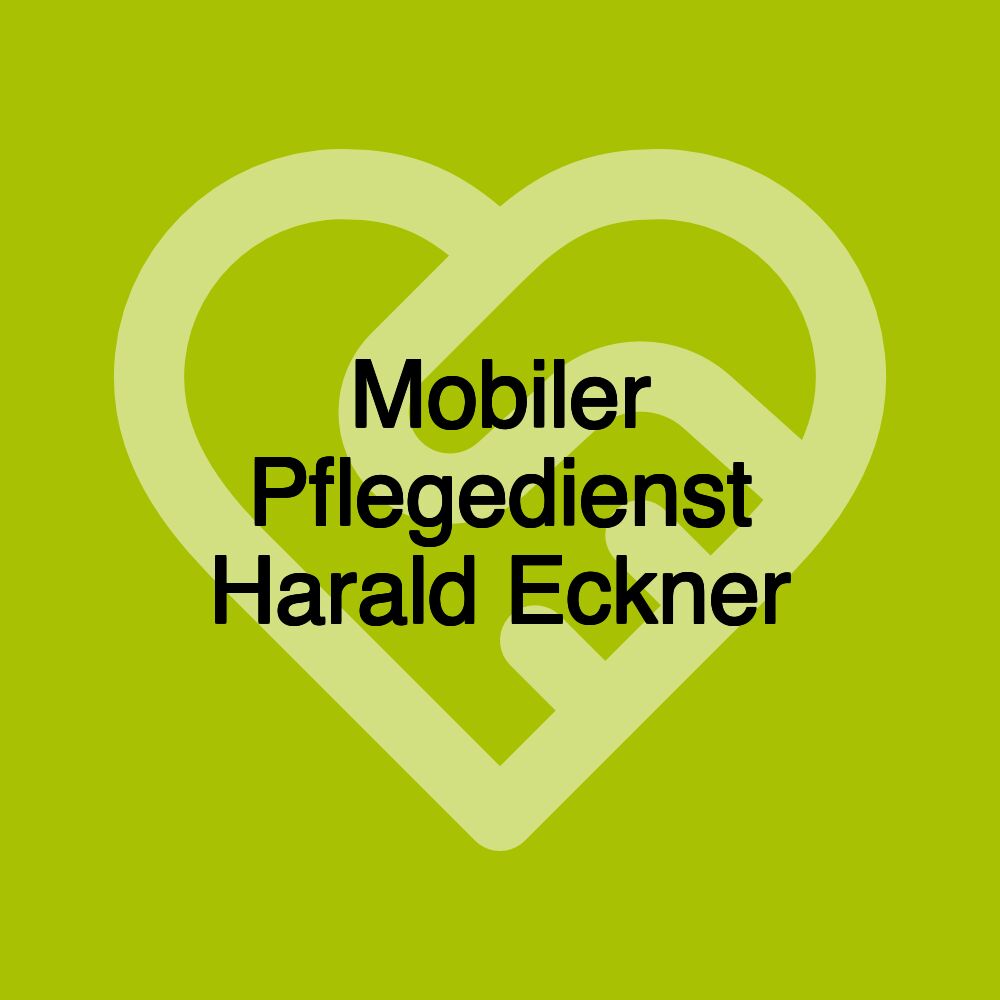 Mobiler Pflegedienst Harald Eckner