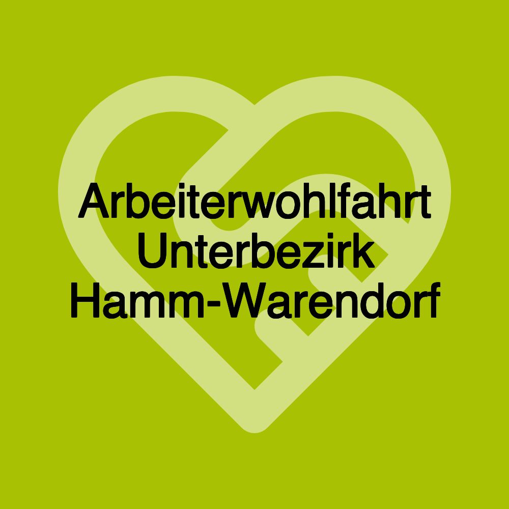 Arbeiterwohlfahrt Unterbezirk Hamm-Warendorf