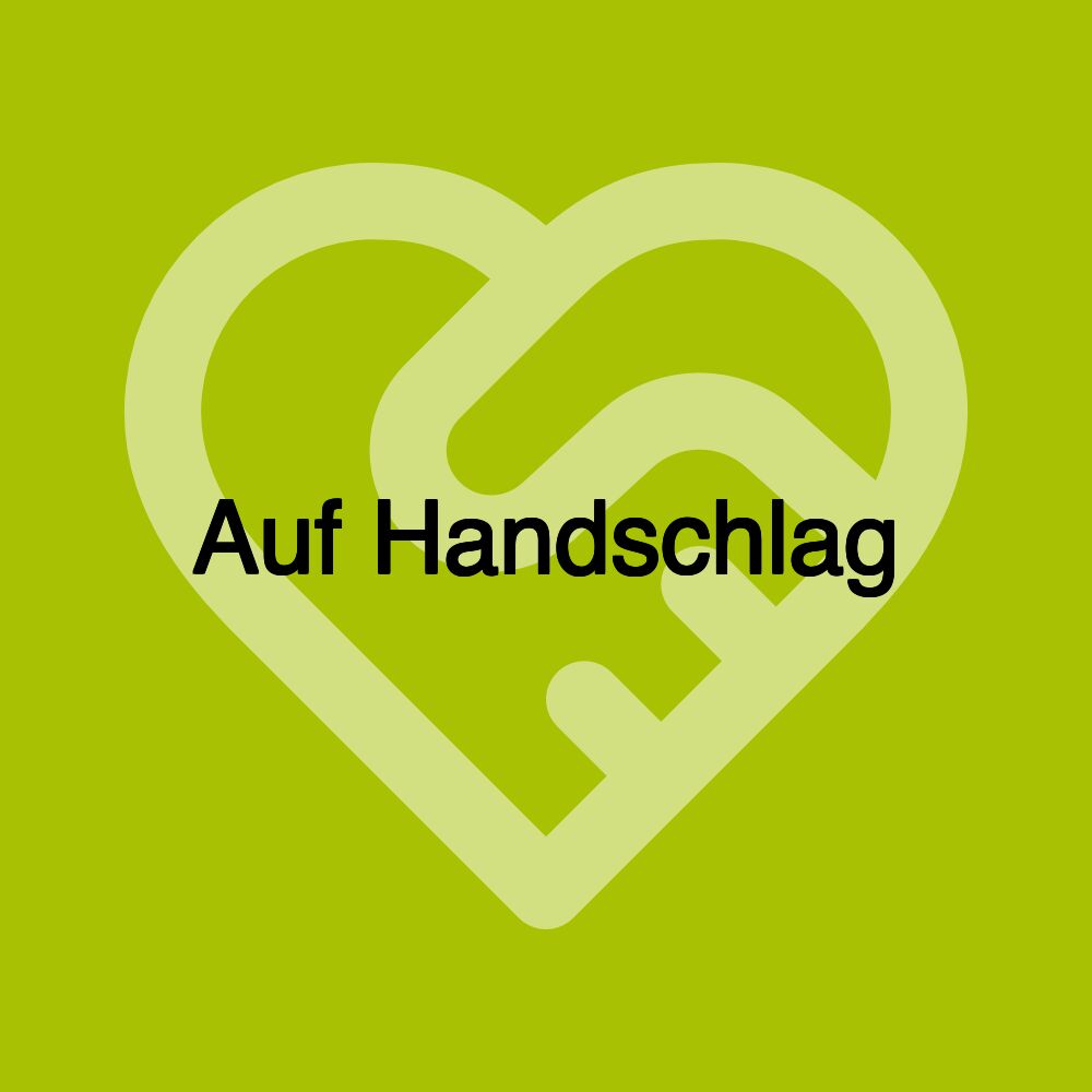 Auf Handschlag