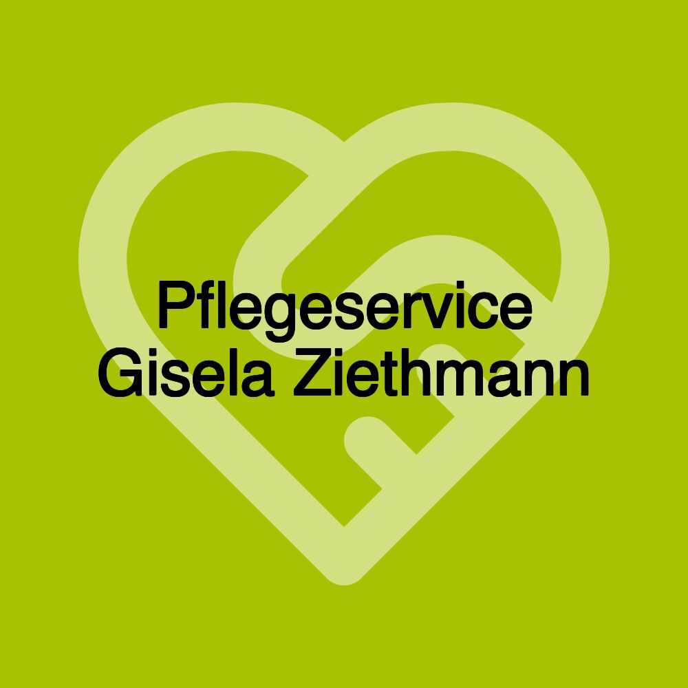 Pflegeservice Gisela Ziethmann