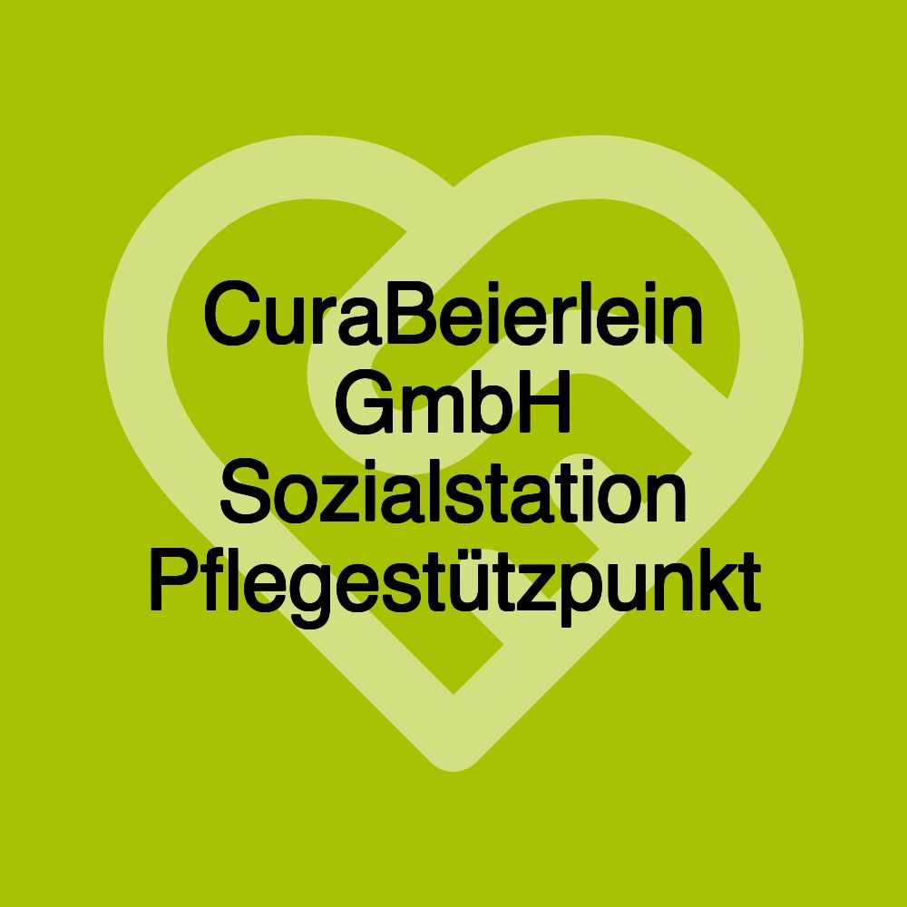 CuraBeierlein GmbH Sozialstation Pflegestützpunkt