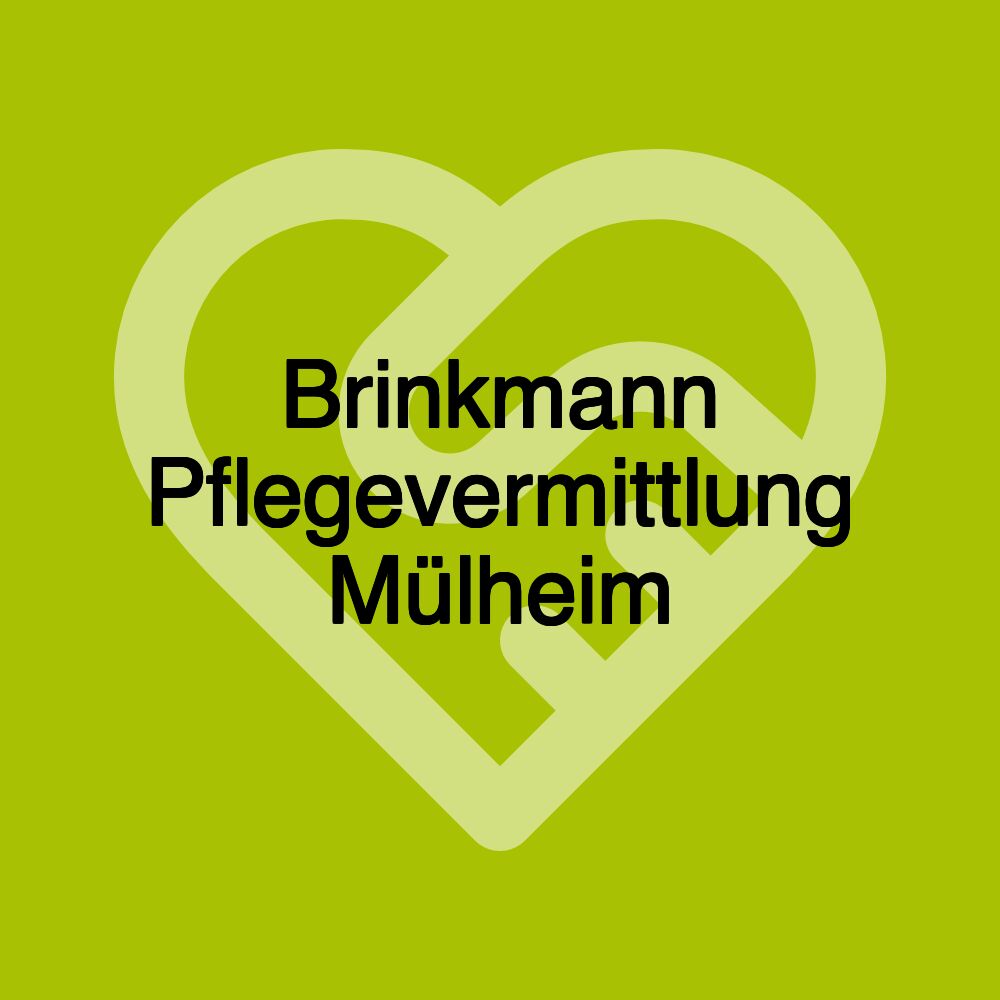 Brinkmann Pflegevermittlung Mülheim