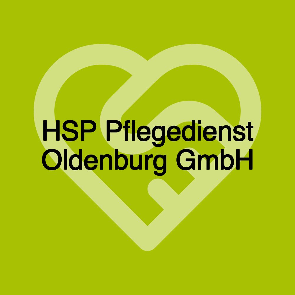 HSP Pflegedienst Oldenburg GmbH