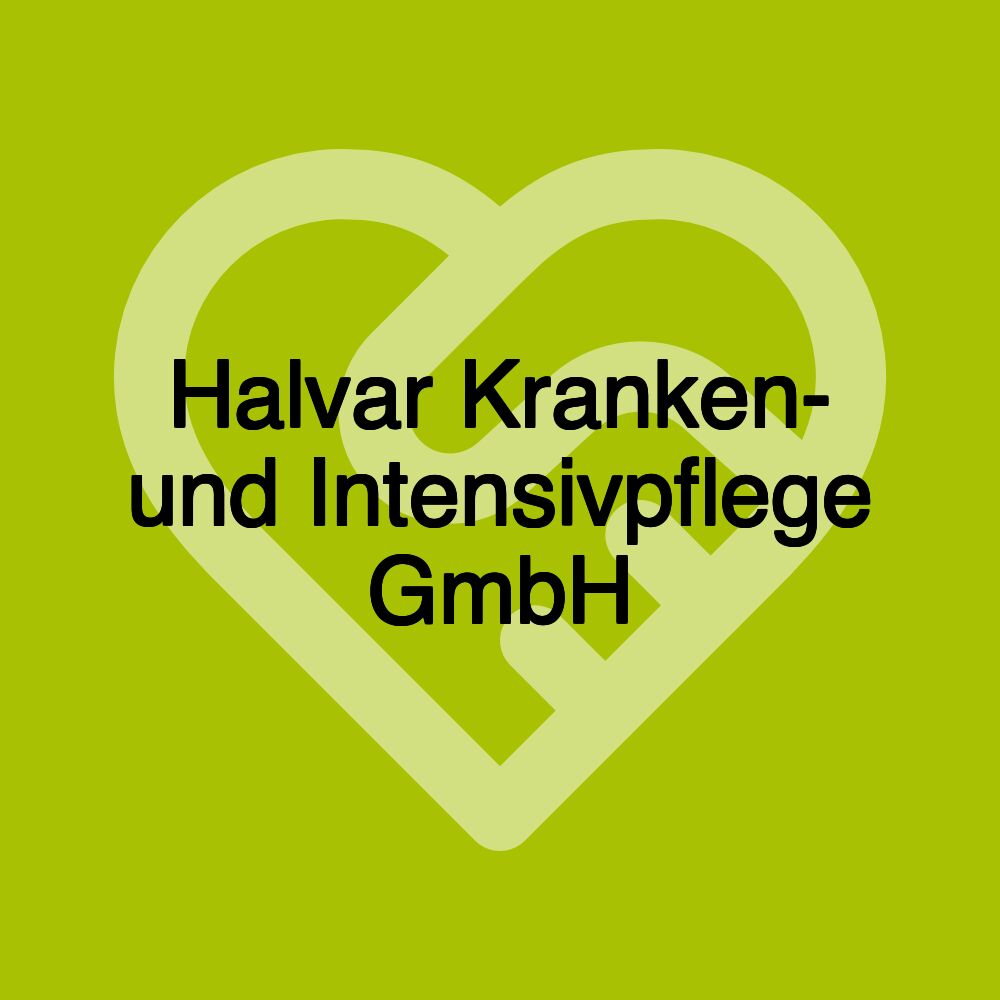 Halvar Kranken- und Intensivpflege GmbH