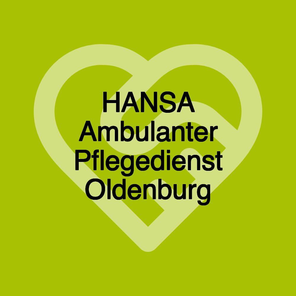 HANSA Ambulanter Pflegedienst Oldenburg