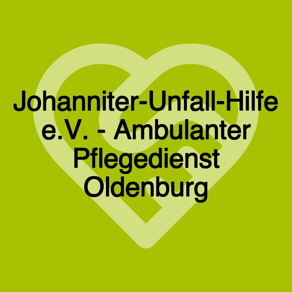 Johanniter-Unfall-Hilfe e.V. - Ambulanter Pflegedienst Oldenburg