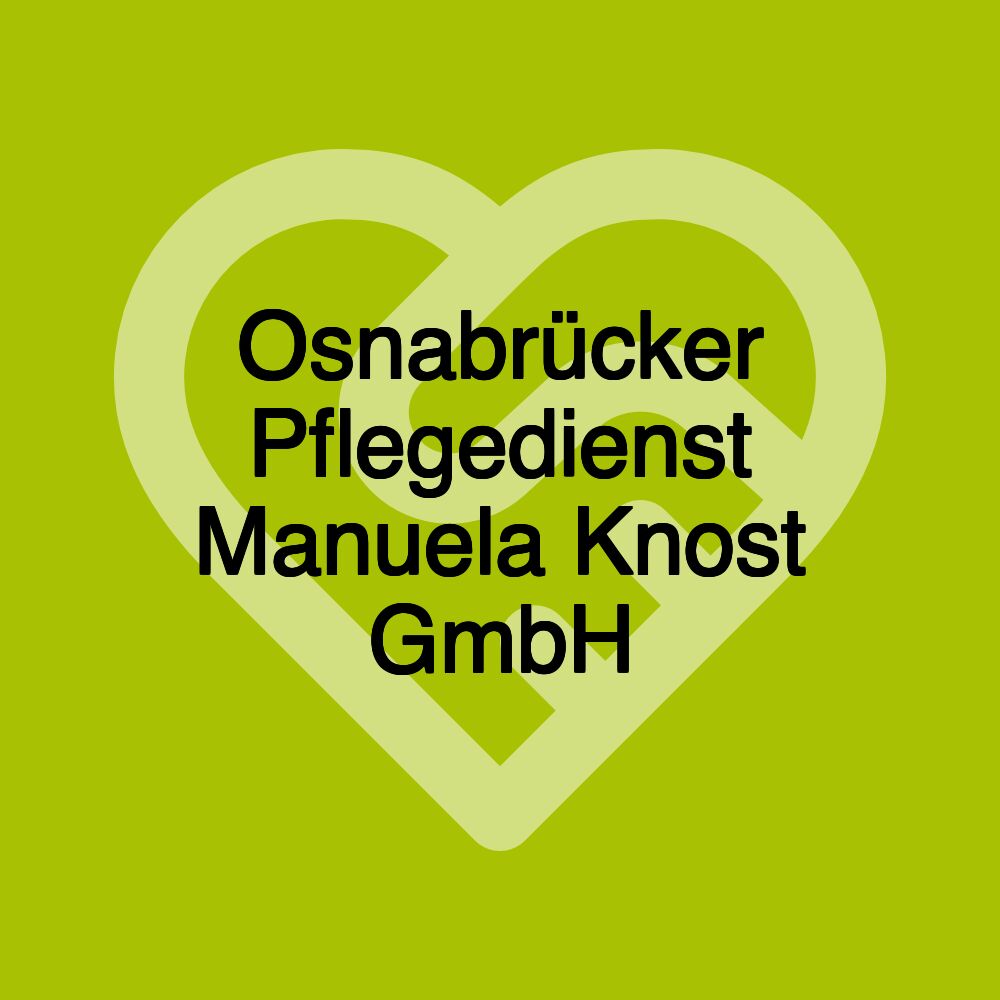 Osnabrücker Pflegedienst Manuela Knost GmbH