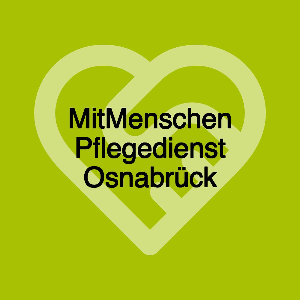 MitMenschen Pflegedienst Osnabrück