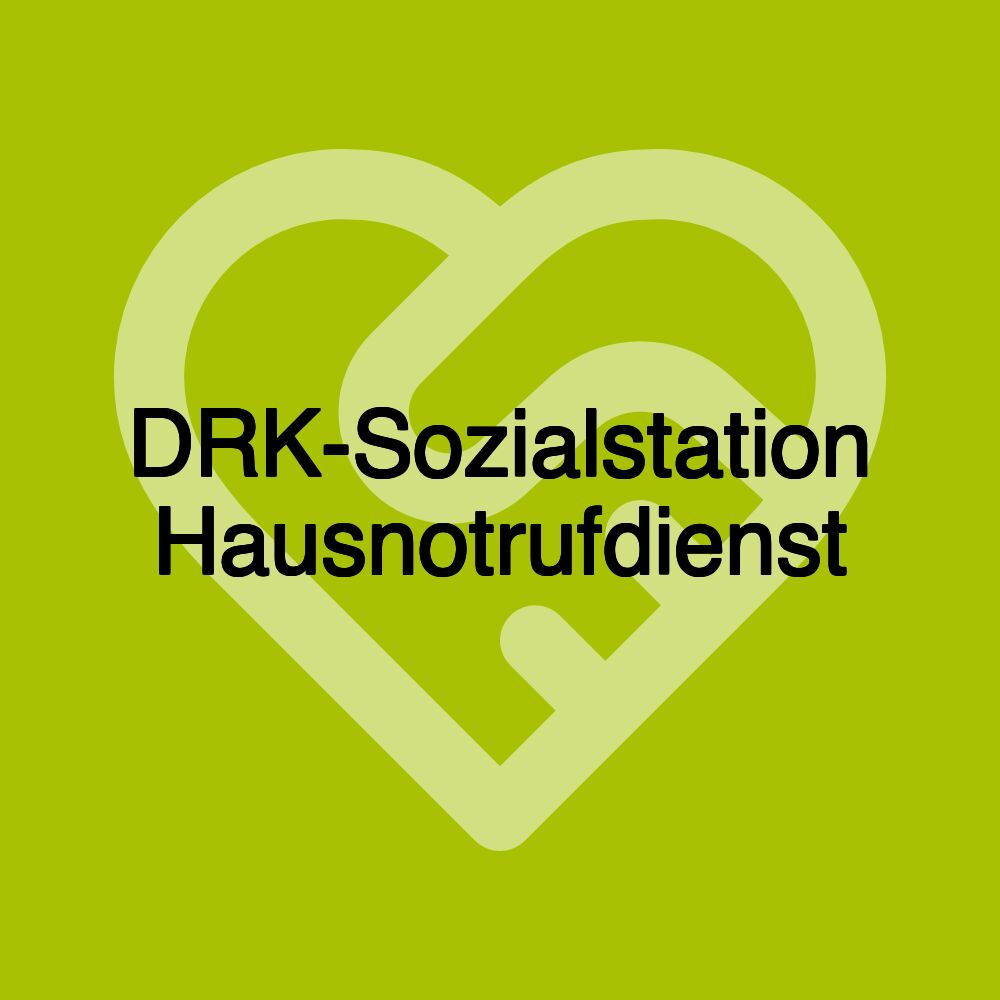 DRK-Sozialstation Hausnotrufdienst