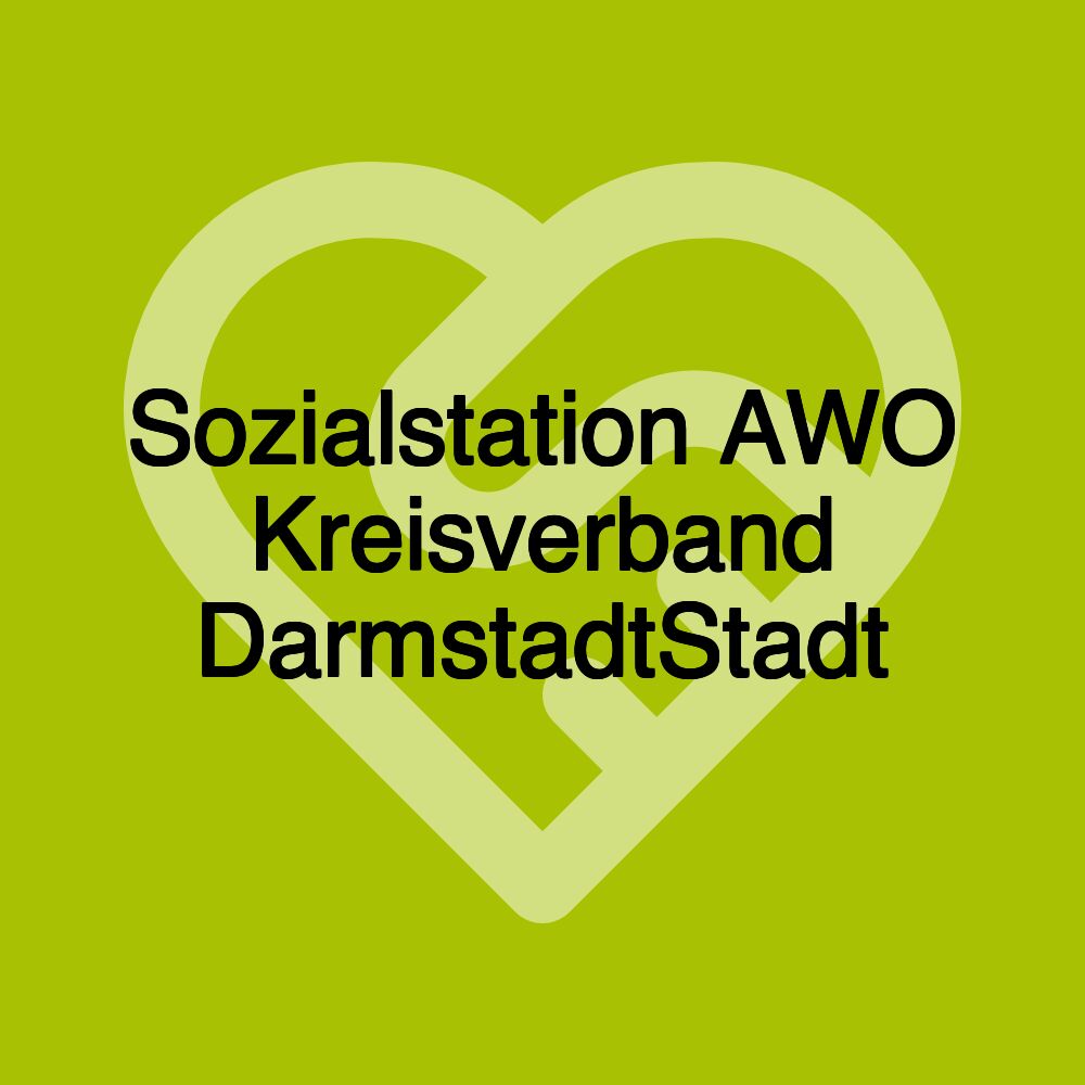 Sozialstation AWO Kreisverband DarmstadtStadt