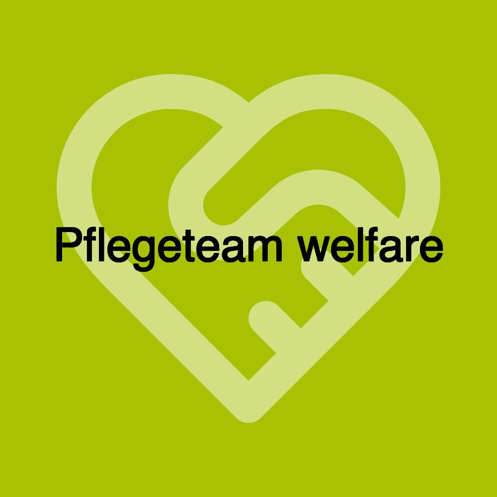 Pflegeteam welfare