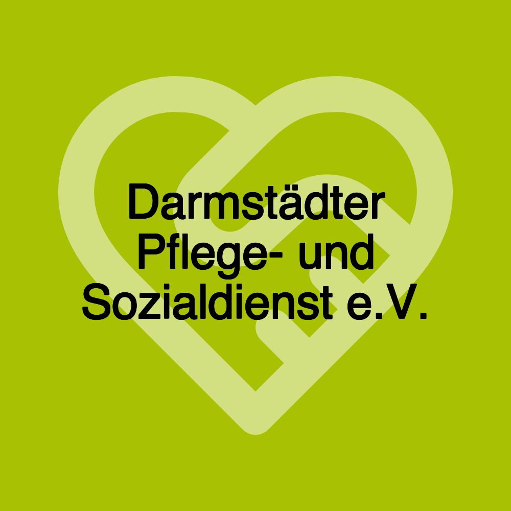 Darmstädter Pflege- und Sozialdienst e.V.