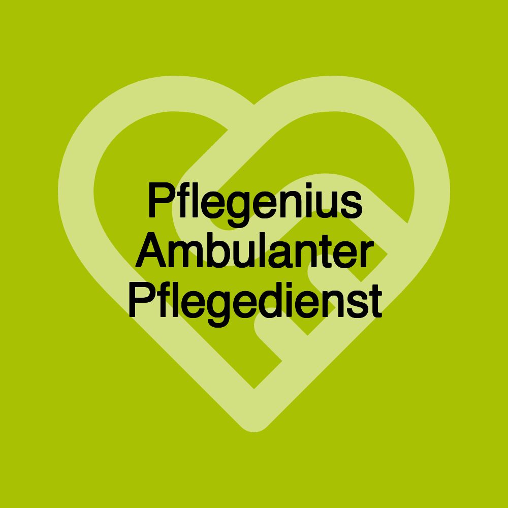 Pflegenius Ambulanter Pflegedienst