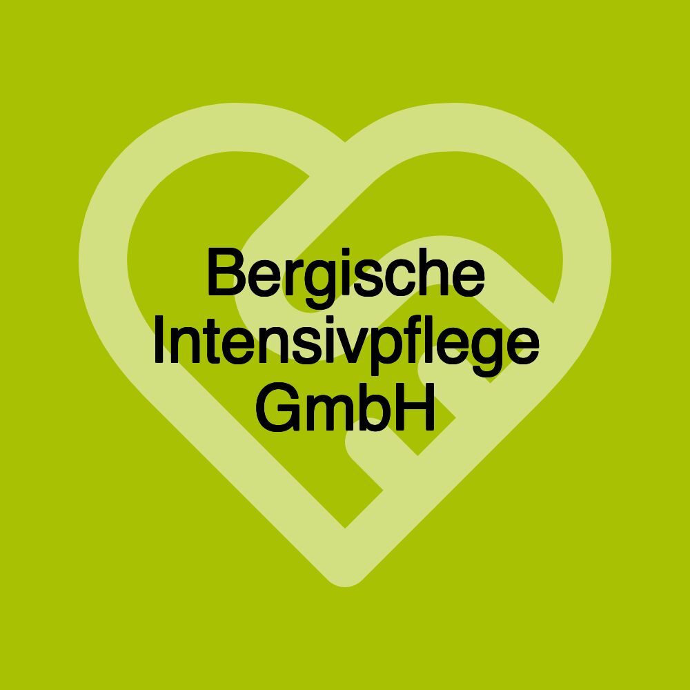 Bergische Intensivpflege GmbH