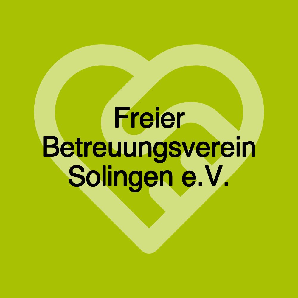 Freier Betreuungsverein Solingen e.V.