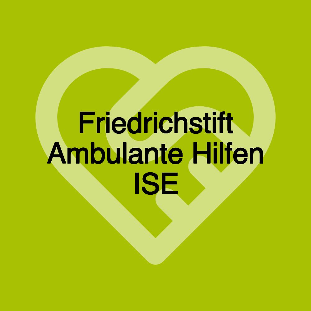 Friedrichstift Ambulante Hilfen ISE