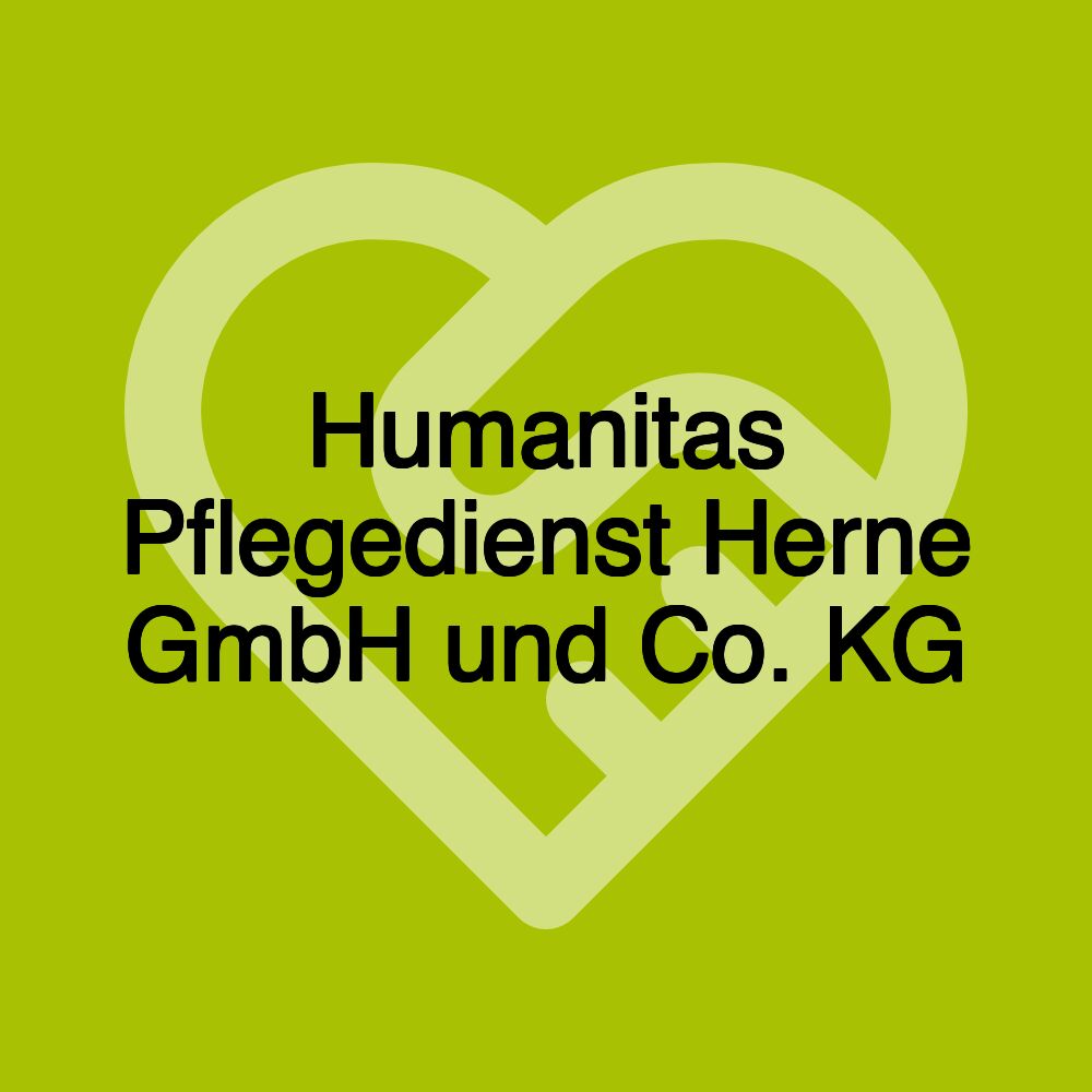 Humanitas Pflegedienst Herne GmbH und Co. KG