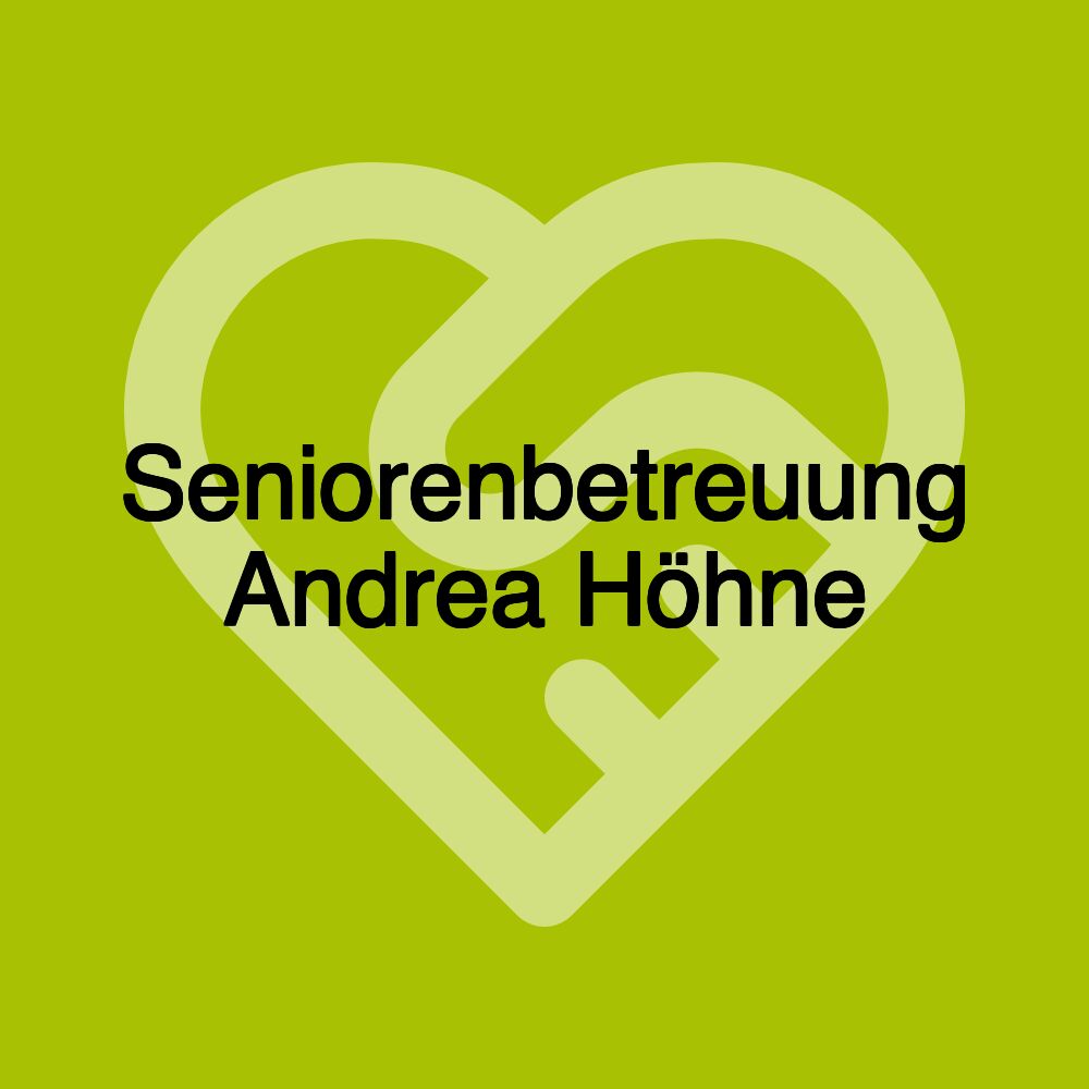 Seniorenbetreuung Andrea Höhne