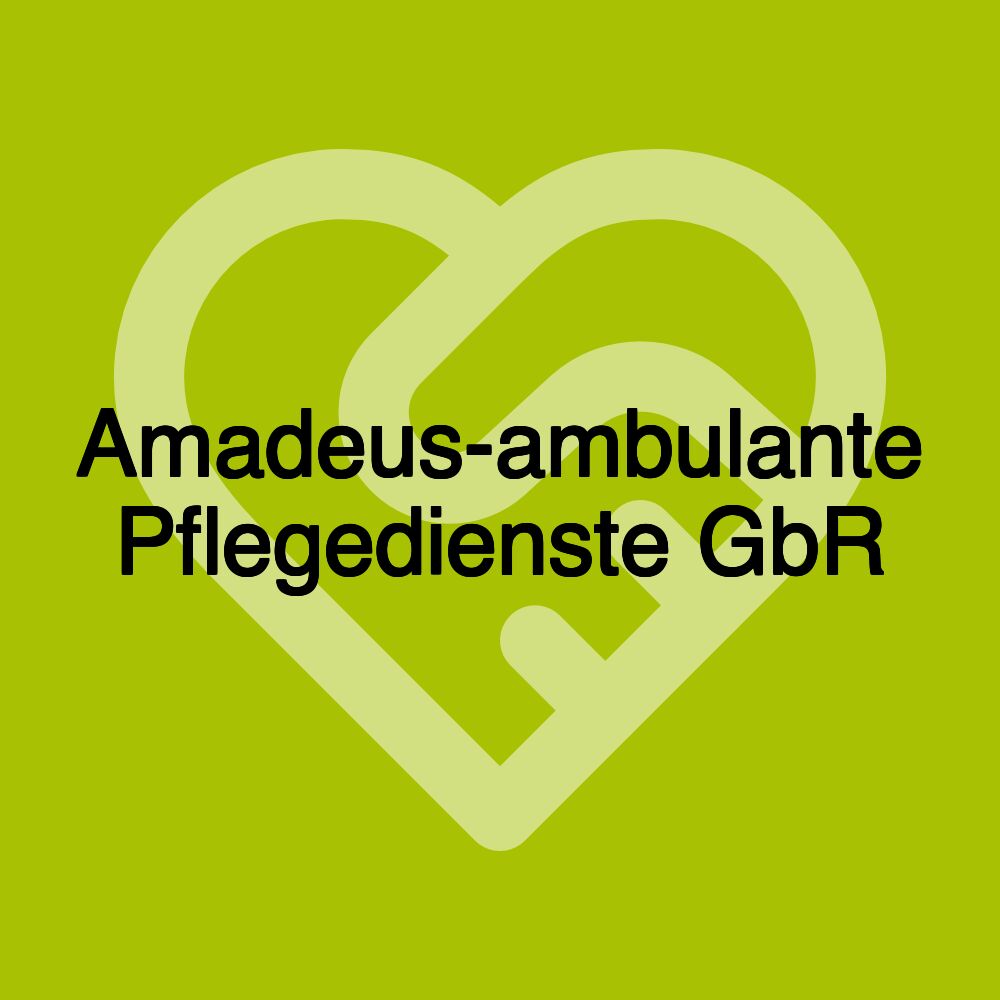 Amadeus-ambulante Pflegedienste GbR