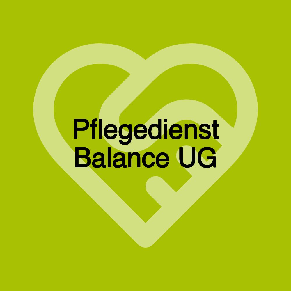 Pflegedienst Balance UG