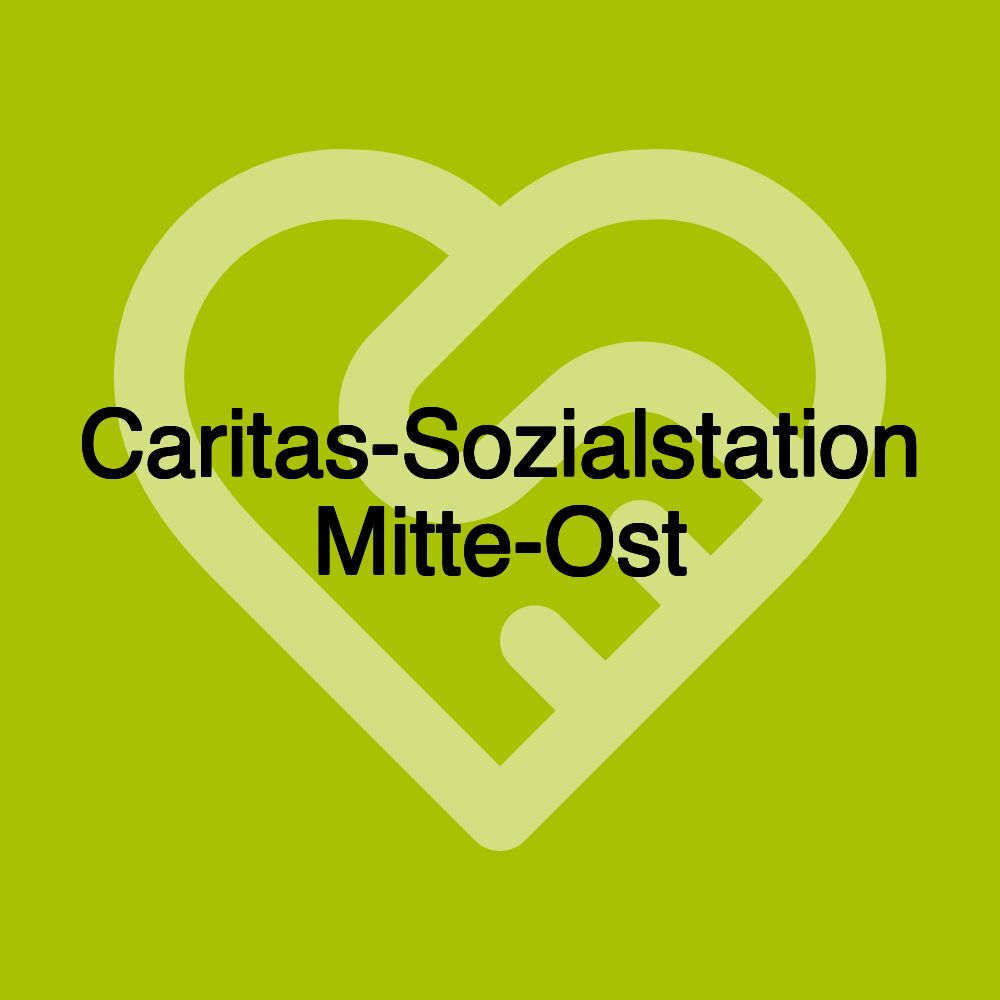 Caritas-Sozialstation Mitte-Ost