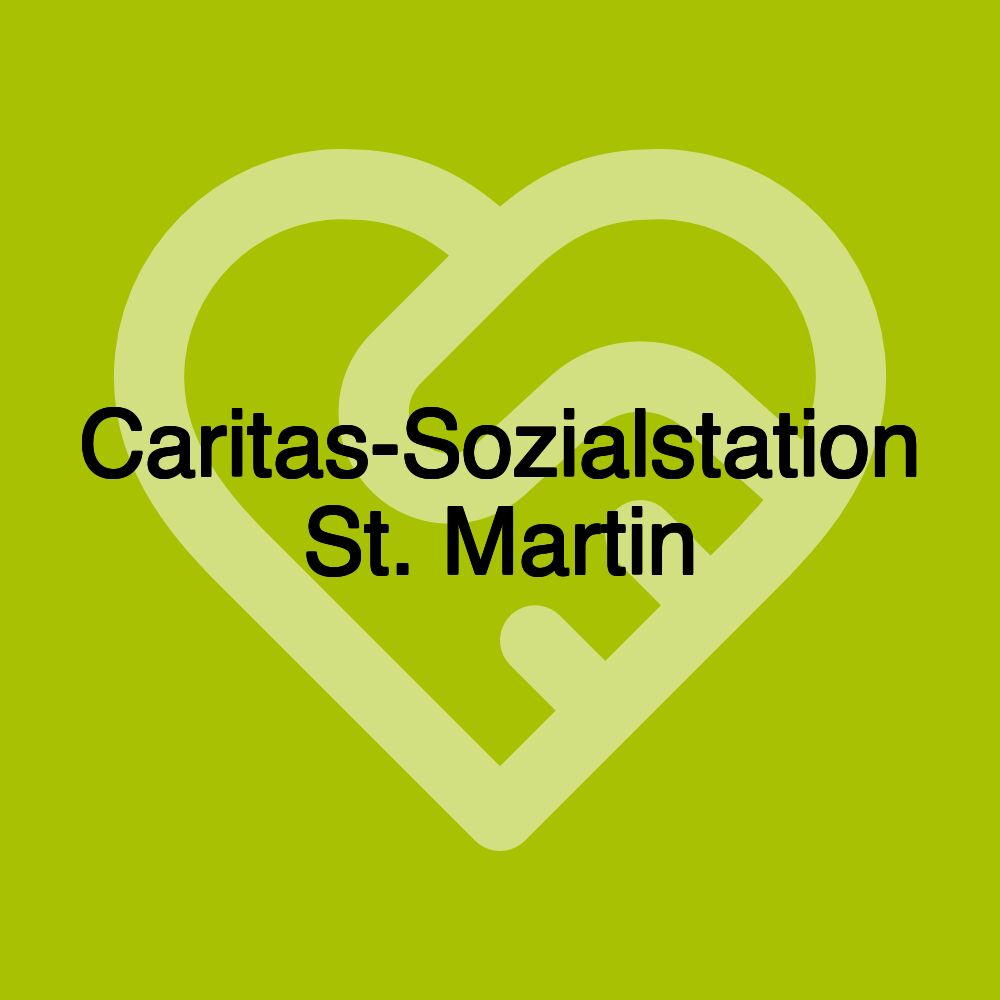 Caritas-Sozialstation St. Martin