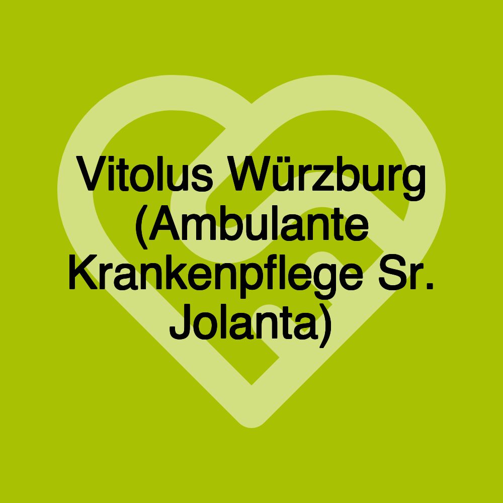 Vitolus Würzburg (Ambulante Krankenpflege Sr. Jolanta)