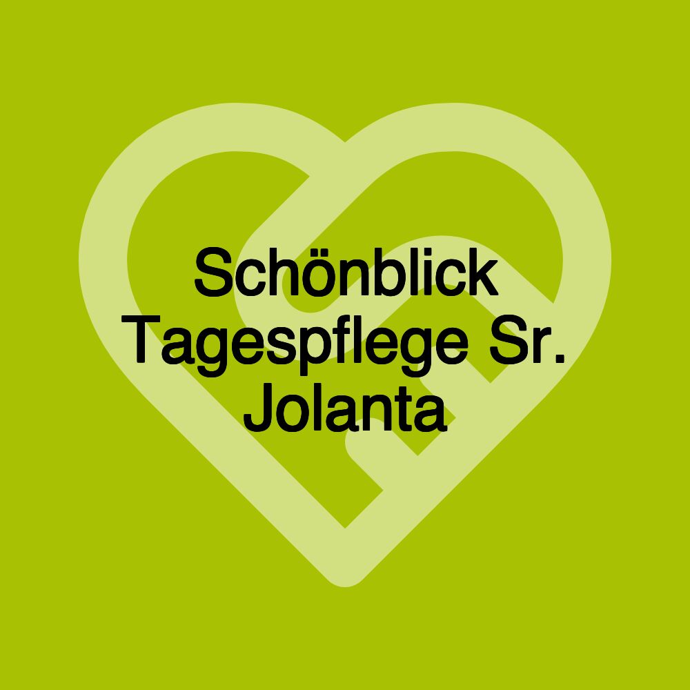 Schönblick Tagespflege Sr. Jolanta