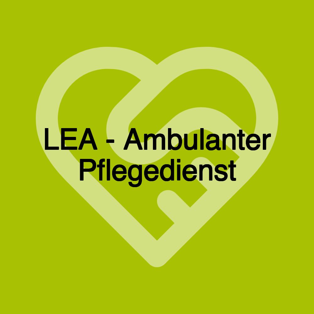 LEA - Ambulanter Pflegedienst