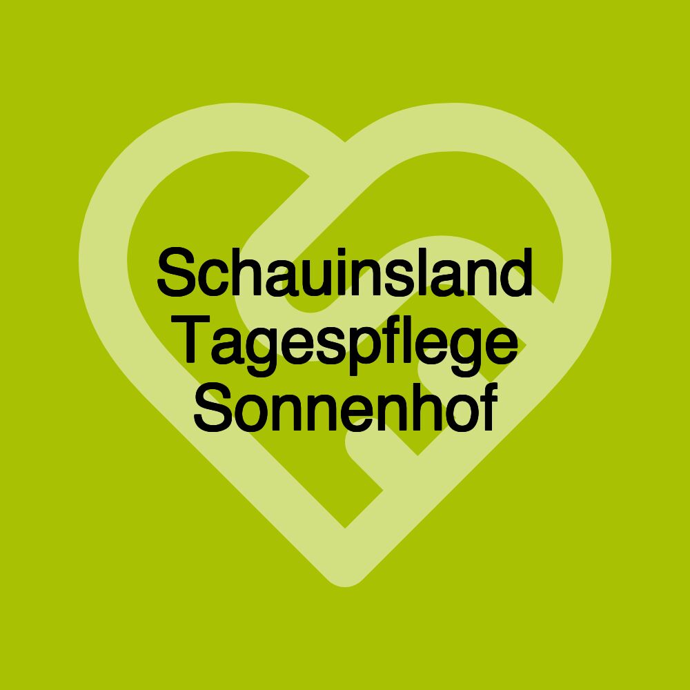 Schauinsland Tagespflege Sonnenhof