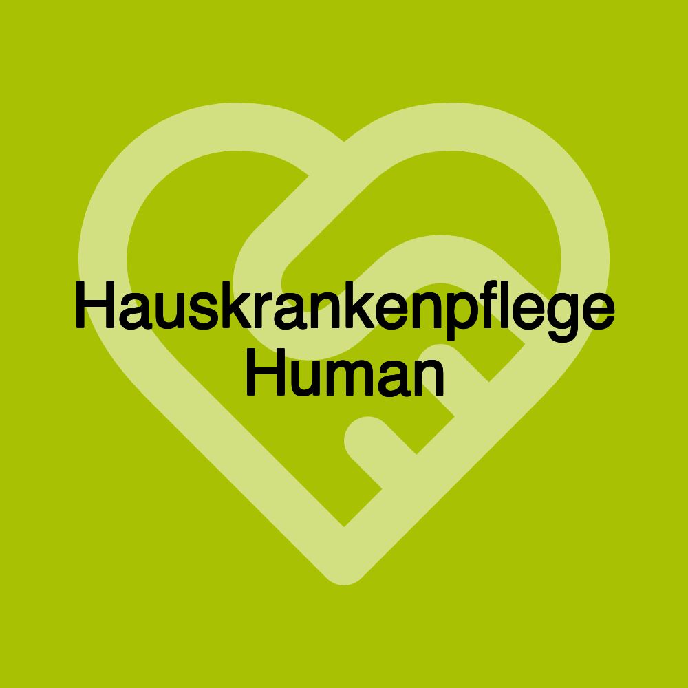 Hauskrankenpflege Human