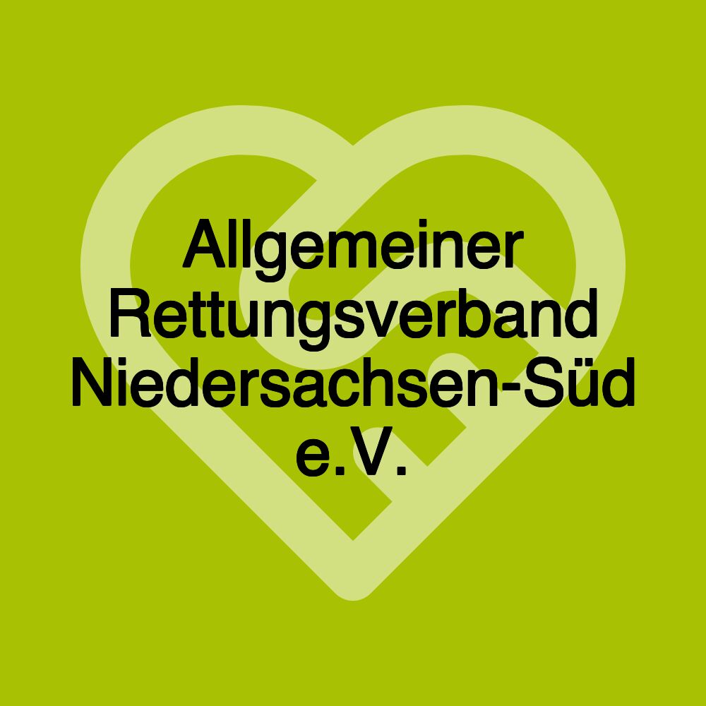 Allgemeiner Rettungsverband Niedersachsen-Süd e.V.