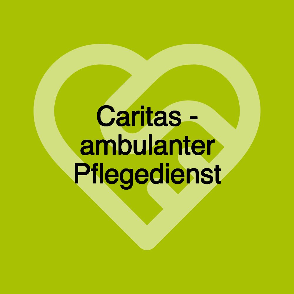 Caritas - ambulanter Pflegedienst