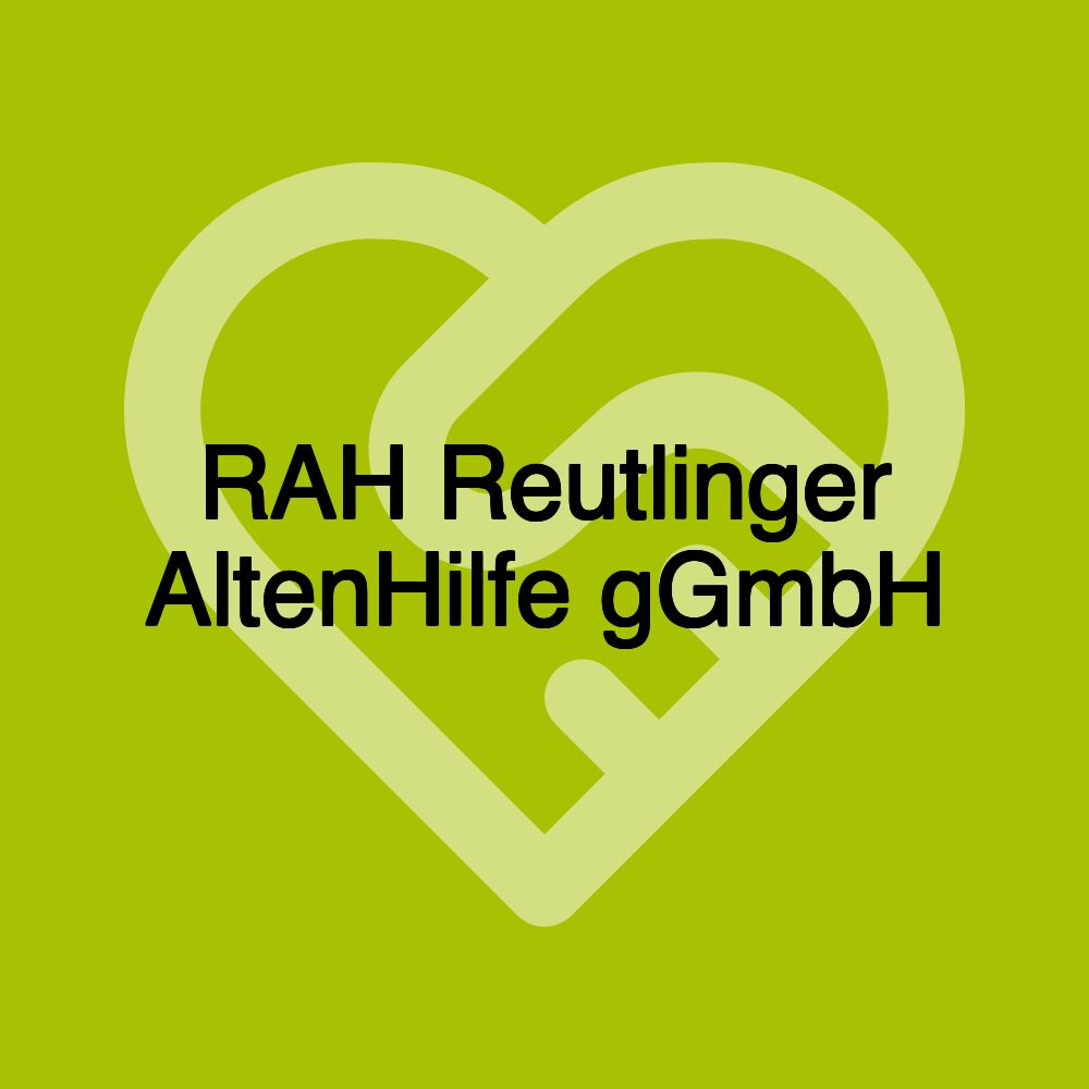 RAH Reutlinger AltenHilfe gGmbH