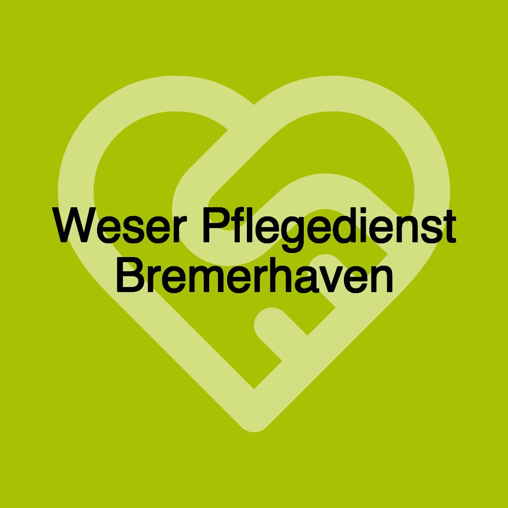 Weser Pflegedienst Bremerhaven