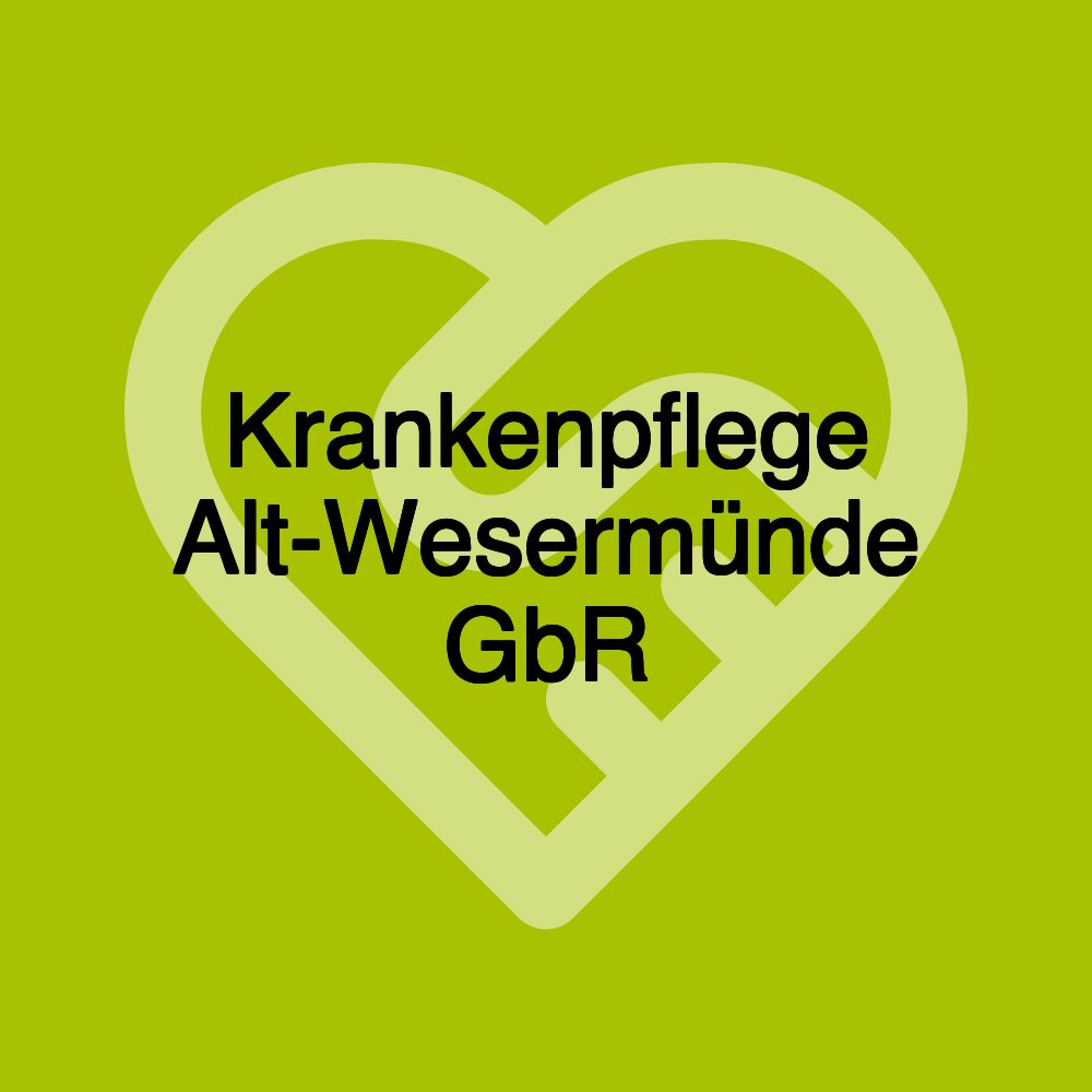 Krankenpflege Alt-Wesermünde GbR