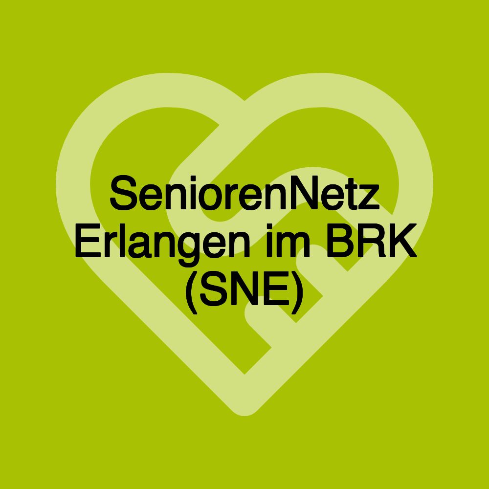 SeniorenNetz Erlangen im BRK (SNE)