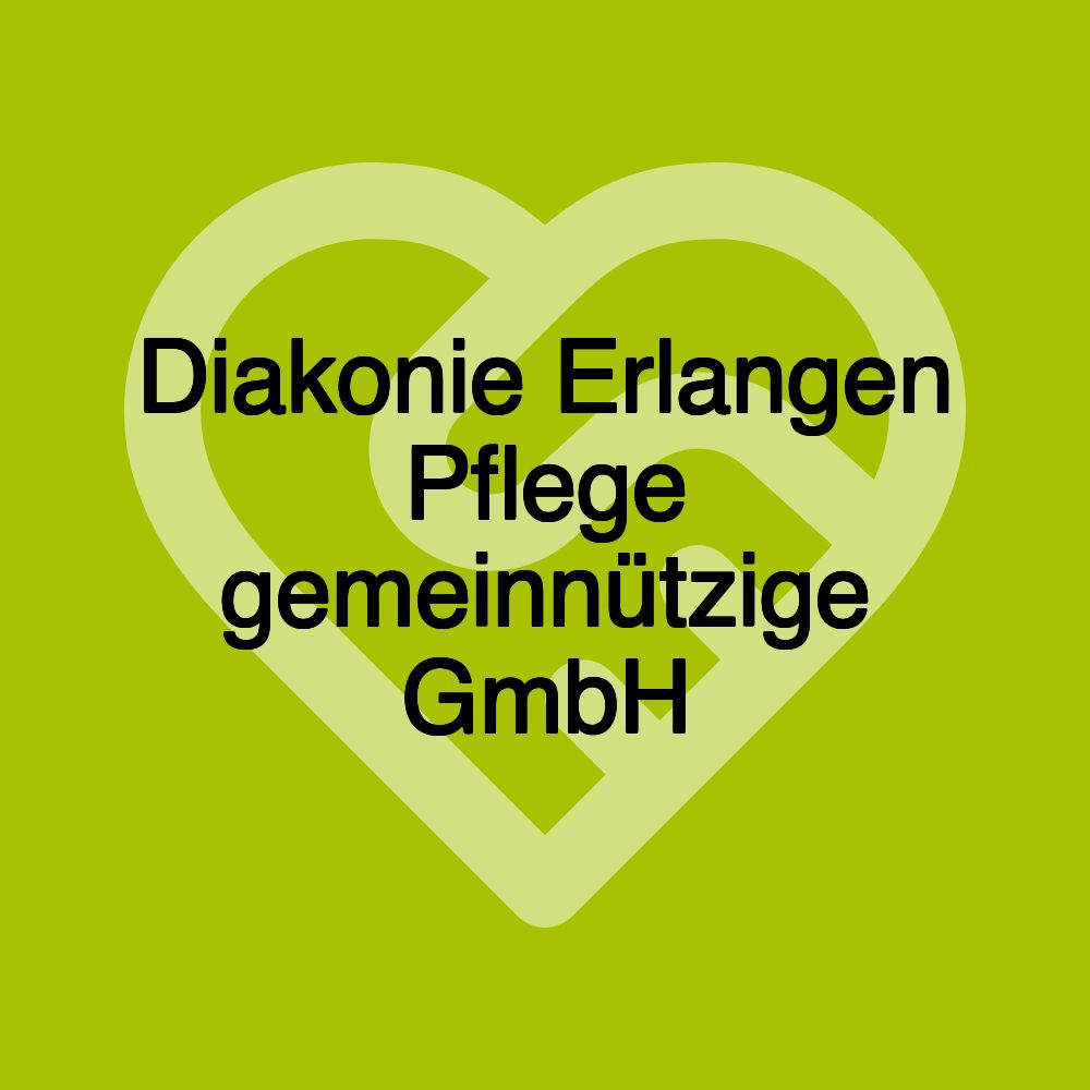 Diakonie Erlangen Pflege gemeinnützige GmbH