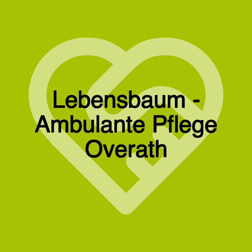 Lebensbaum - Ambulante Pflege Overath