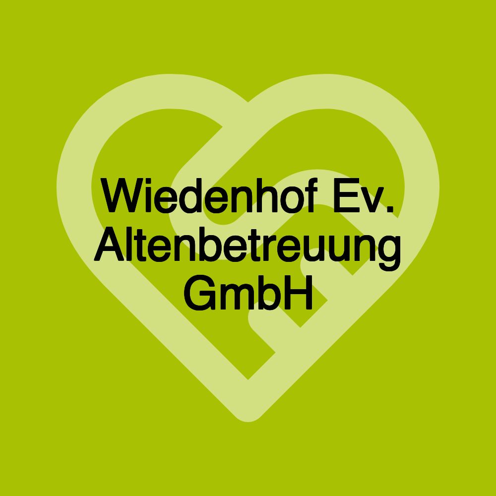 Wiedenhof Ev. Altenbetreuung GmbH