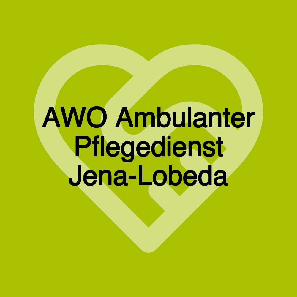 AWO Ambulanter Pflegedienst Jena-Lobeda