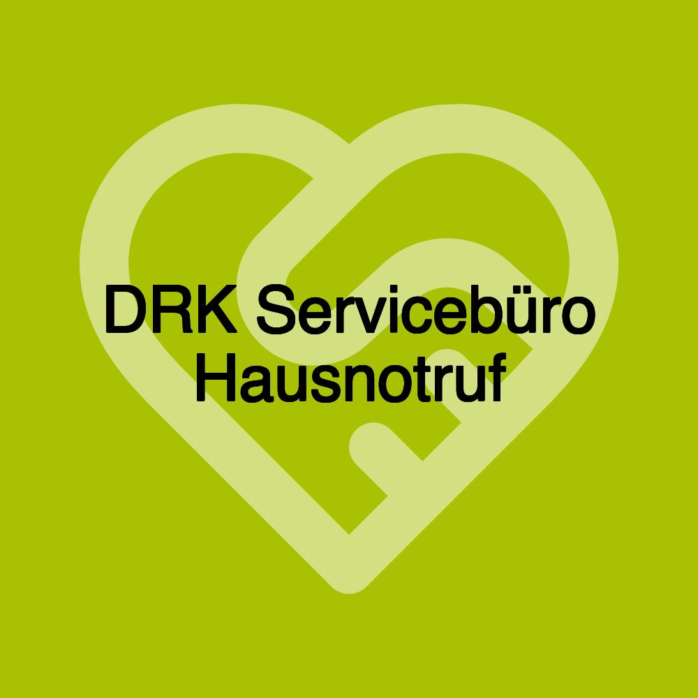 DRK Servicebüro Hausnotruf