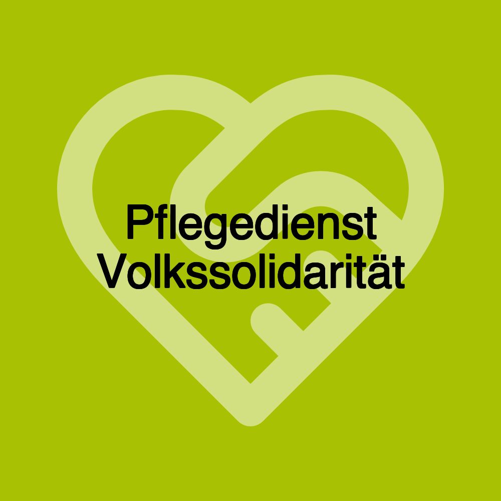 Pflegedienst Volkssolidarität