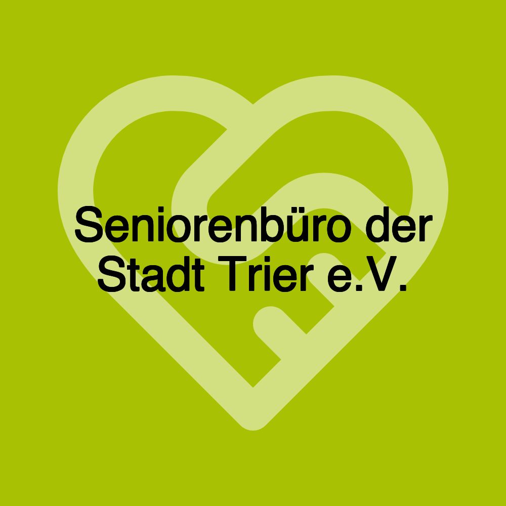 Seniorenbüro der Stadt Trier e.V.