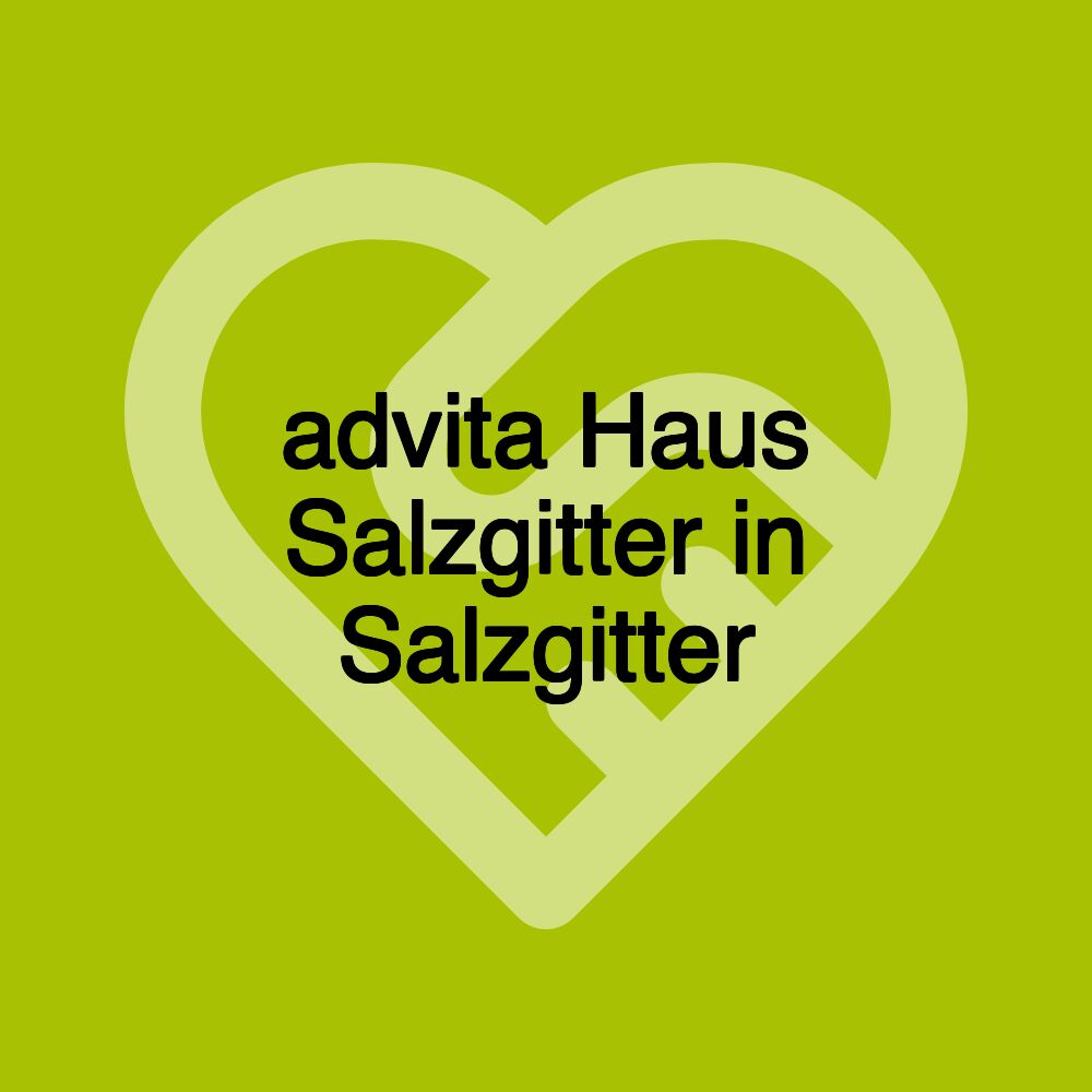 advita Haus Salzgitter in Salzgitter