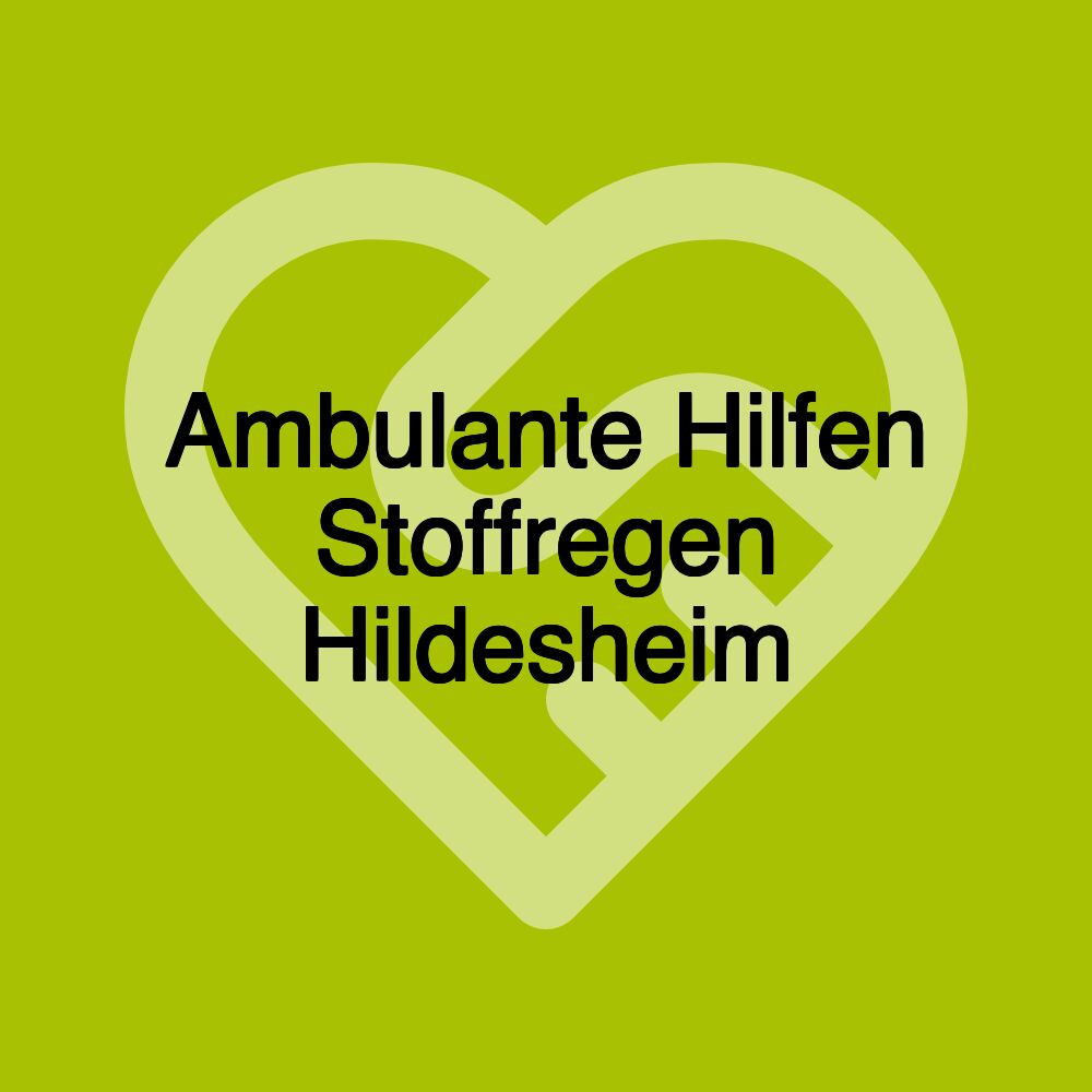 Ambulante Hilfen Stoffregen Hildesheim