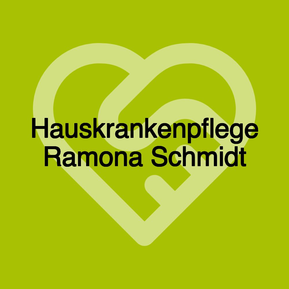 Hauskrankenpflege Ramona Schmidt