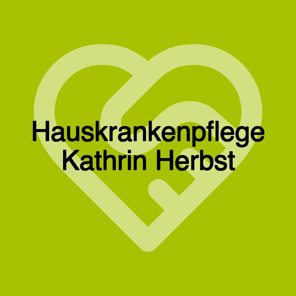 Hauskrankenpflege Kathrin Herbst