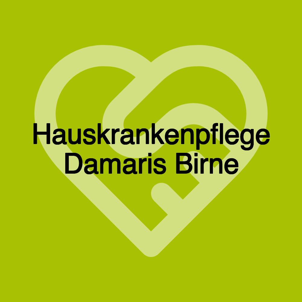 Hauskrankenpflege Damaris Birne